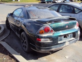 2000 MITSUBISHI ECLIPSE GS, 2.4L 5SPEED, COLOR GREEN, STK 153694